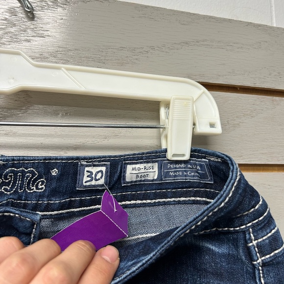 Miss Me Dark Blue Boot Cut Jeans - Picture 10 of 10